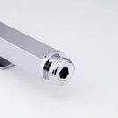 Solid Brass Single Cold Water Corner Valve Bidet Function square Hand Shower Head Tap Crane 90 Degree Switch