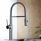 Kitchen Faucet Newly Design 360 Swivel Solid Brass Single Handle Mixer Sink Tap Chrome Hot and Cold Water Kitchen Faucet