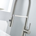 Kitchen Faucet Newly Design 360 Swivel Solid Brass Single Handle Mixer Sink Tap Chrome Hot and Cold Water Kitchen Faucet