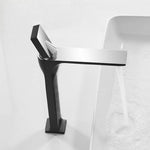 Basin Faucet Bathroom Faucet Taps Sink Faucet Single Handle Hole Deck Vintage Wash Hot Cold Mixer Tap Crane